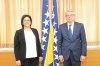 Deputy Speaker of the House of Representatives of the Parliamentary Assembly of BiH Šefik Džaferović spoke with the non-resident Ambassador of the Kingdom of Morocco to Bosnia and Herzegovina